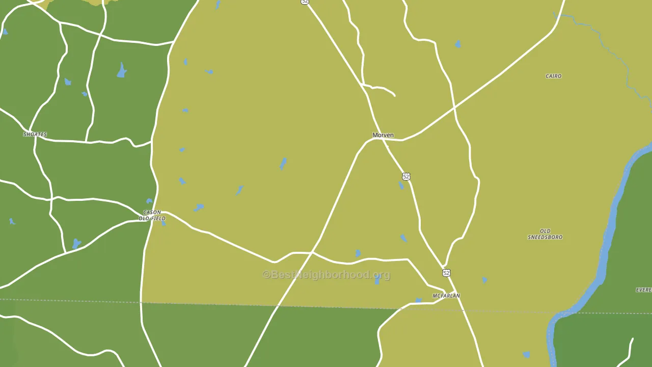28119, NC block-group voter-turnout map