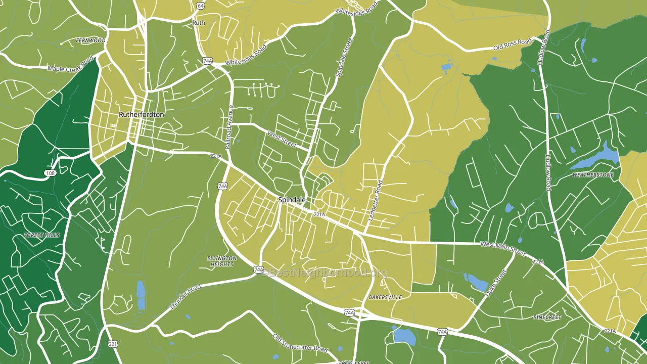 28160, NC block-group voter-turnout map