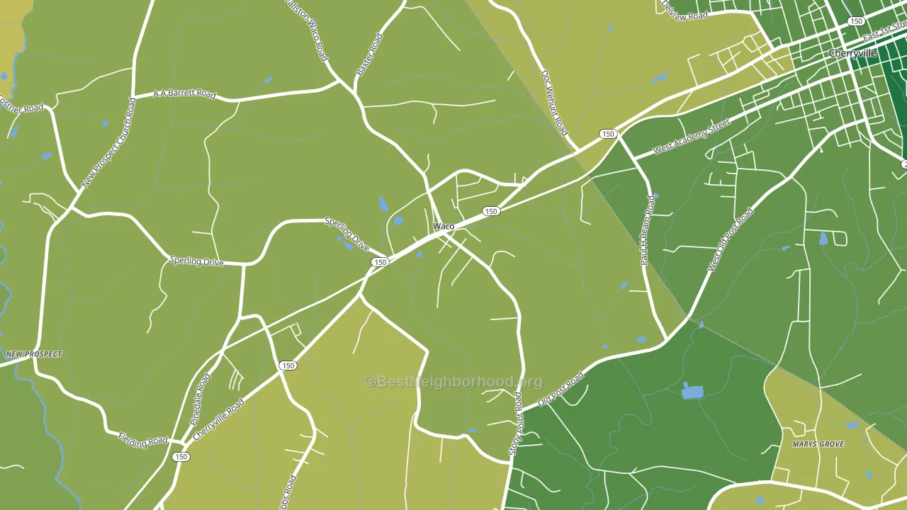 28169, NC block-group voter-turnout map