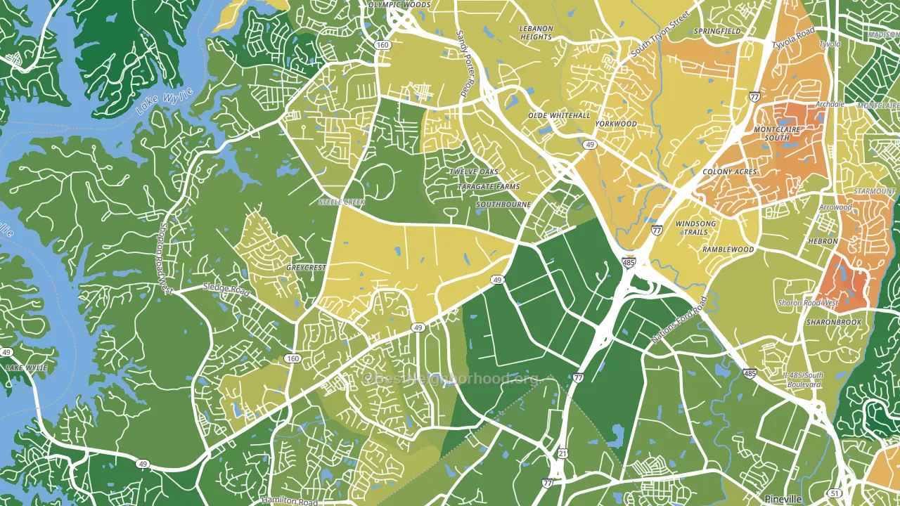 28273, NC block-group voter-turnout map