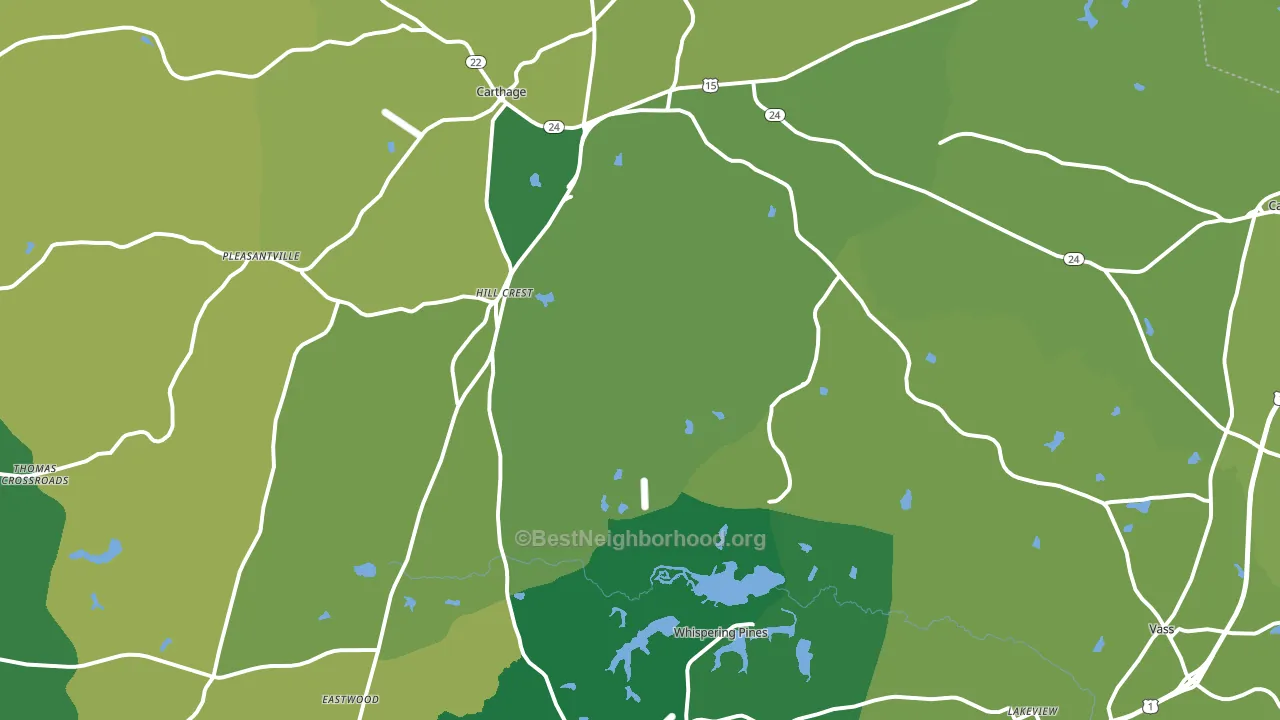 28327, NC block-group voter-turnout map