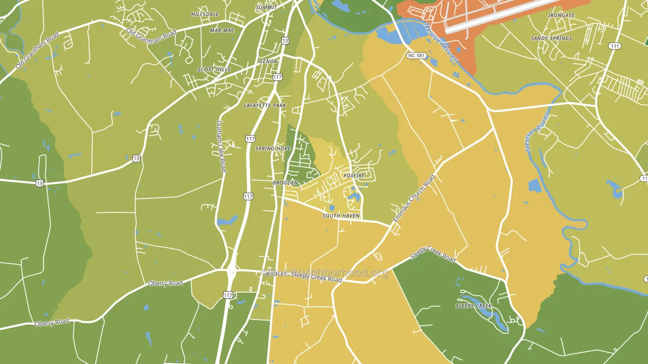 28333, NC block-group voter-turnout map