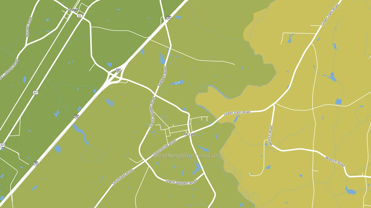 28342, NC block-group voter-turnout map