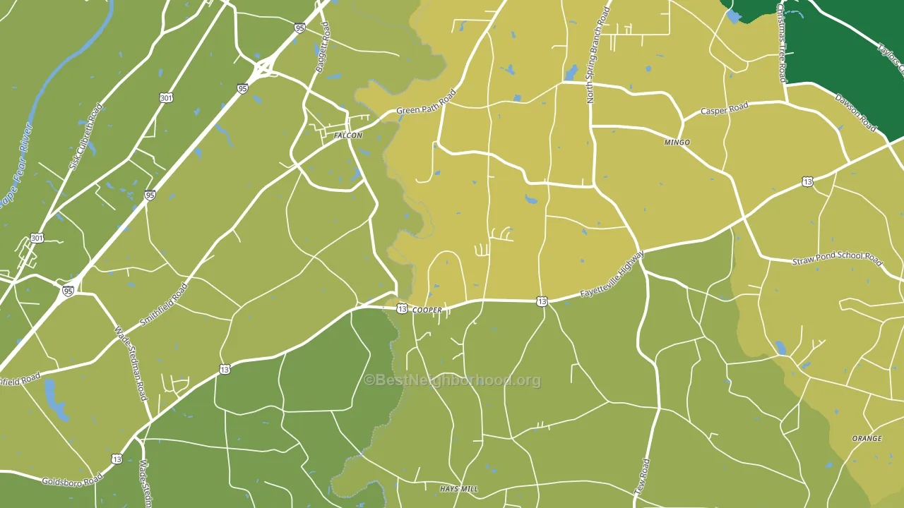 28344, NC block-group voter-turnout map