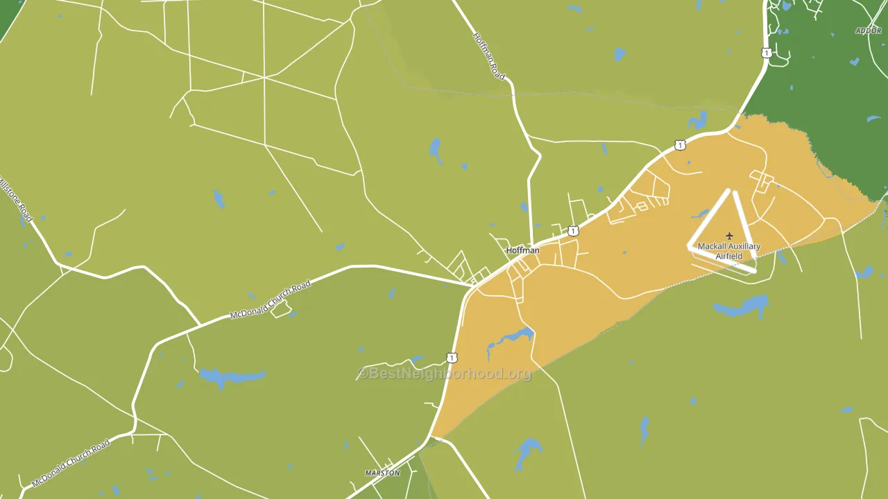 28347, NC block-group voter-turnout map
