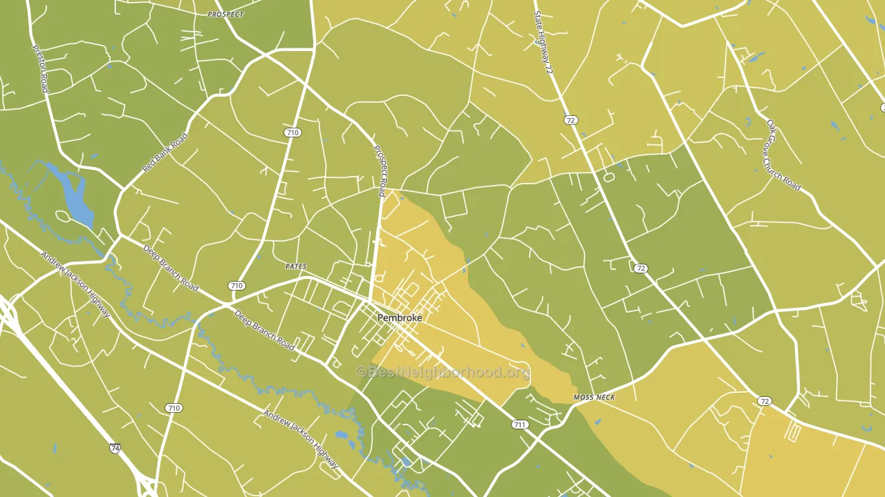 28372, NC block-group voter-turnout map