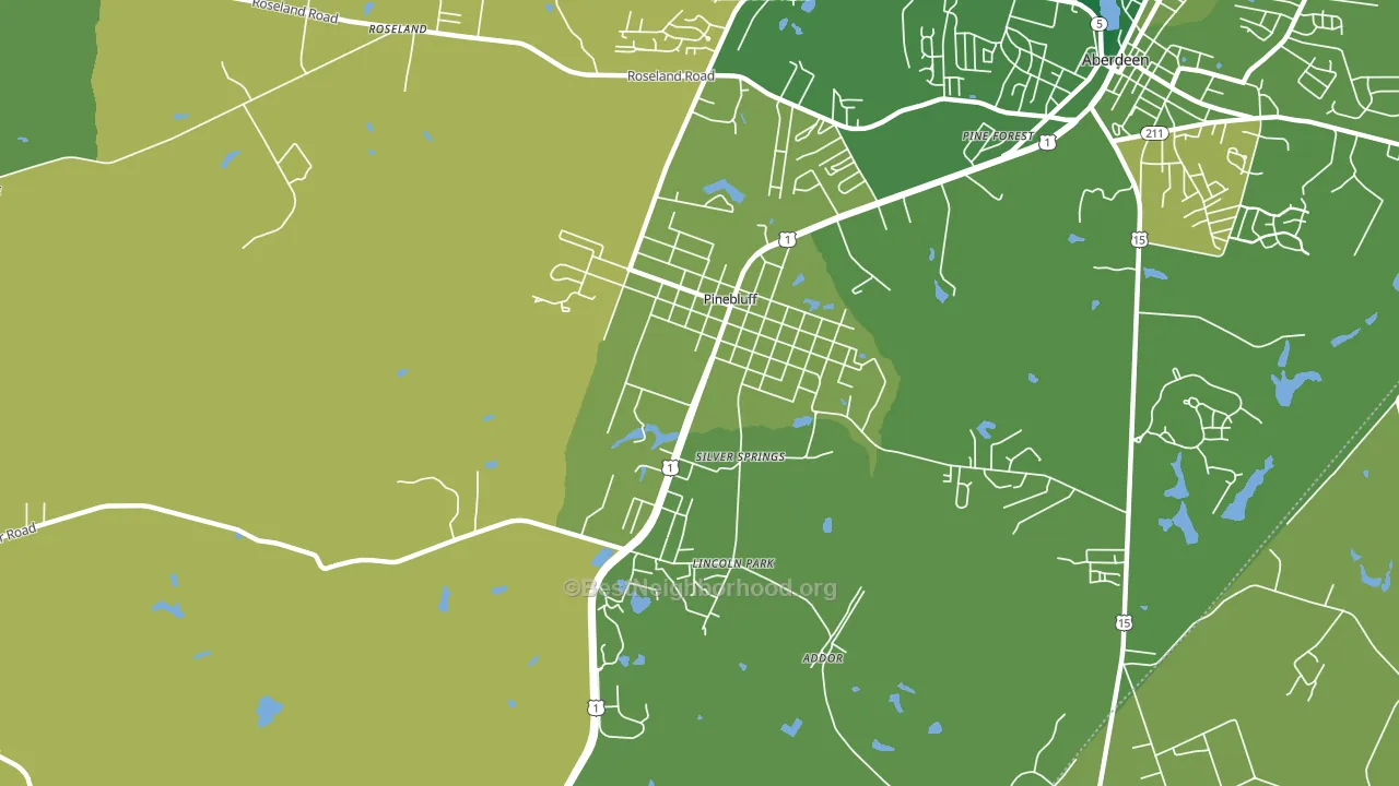 28373, NC block-group voter-turnout map