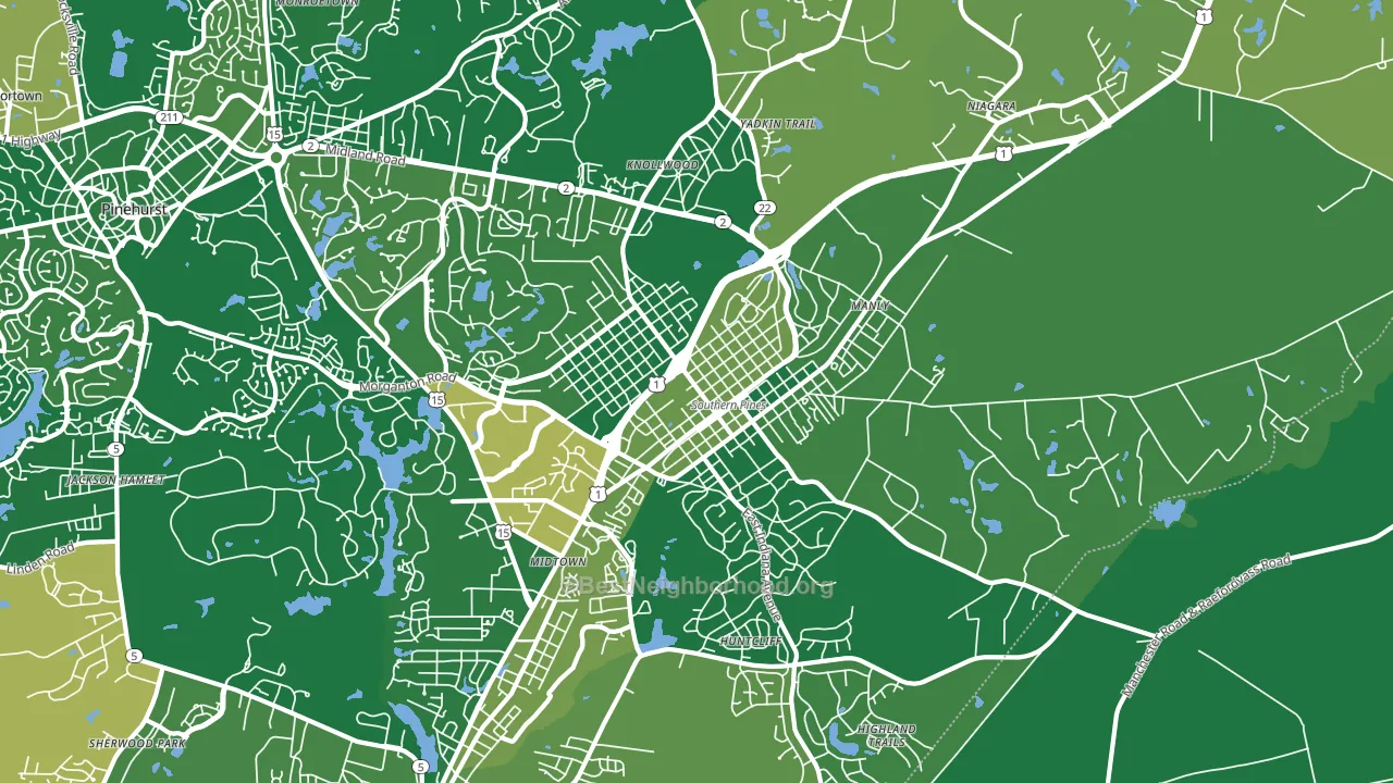 28387, NC block-group voter-turnout map
