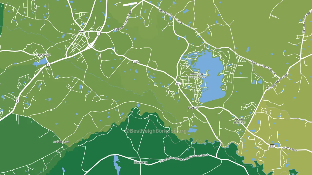 28394, NC block-group voter-turnout map