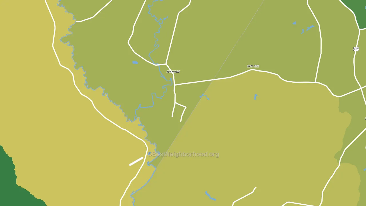 28447, NC block-group voter-turnout map