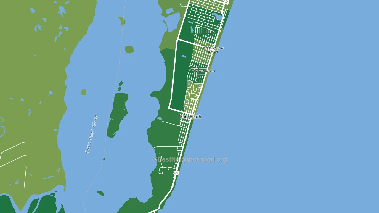 28449, NC block-group voter-turnout map
