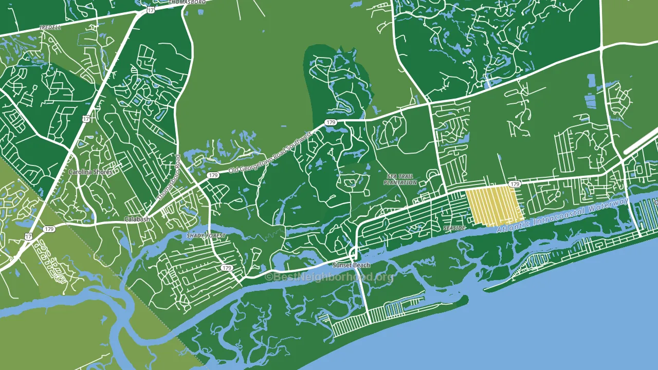 28468, NC block-group voter-turnout map