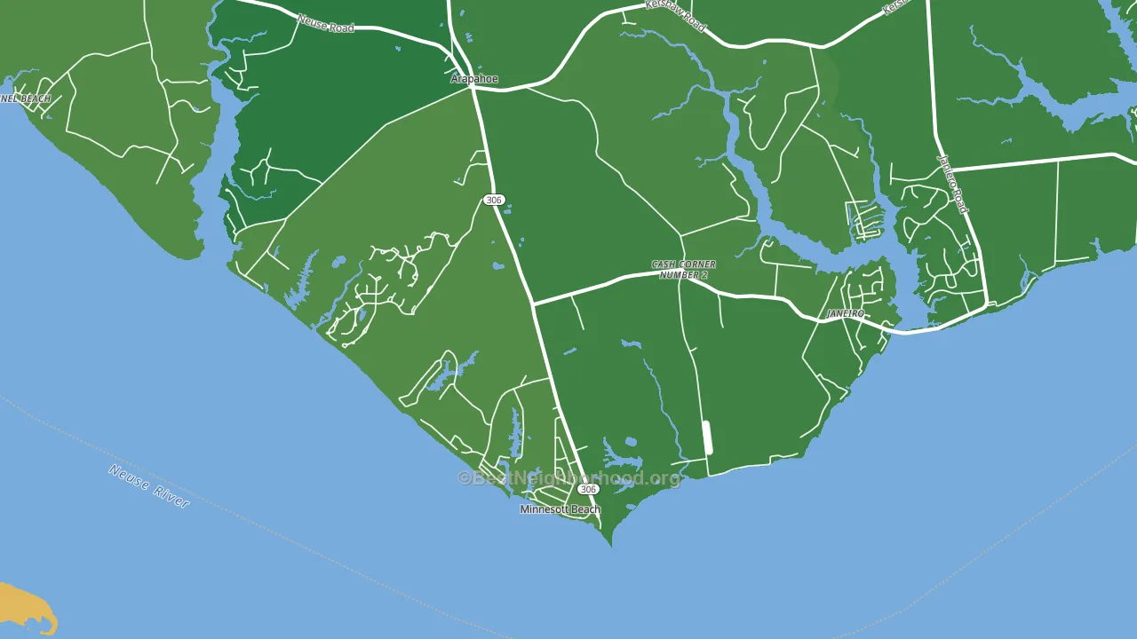 28510, NC block-group voter-turnout map
