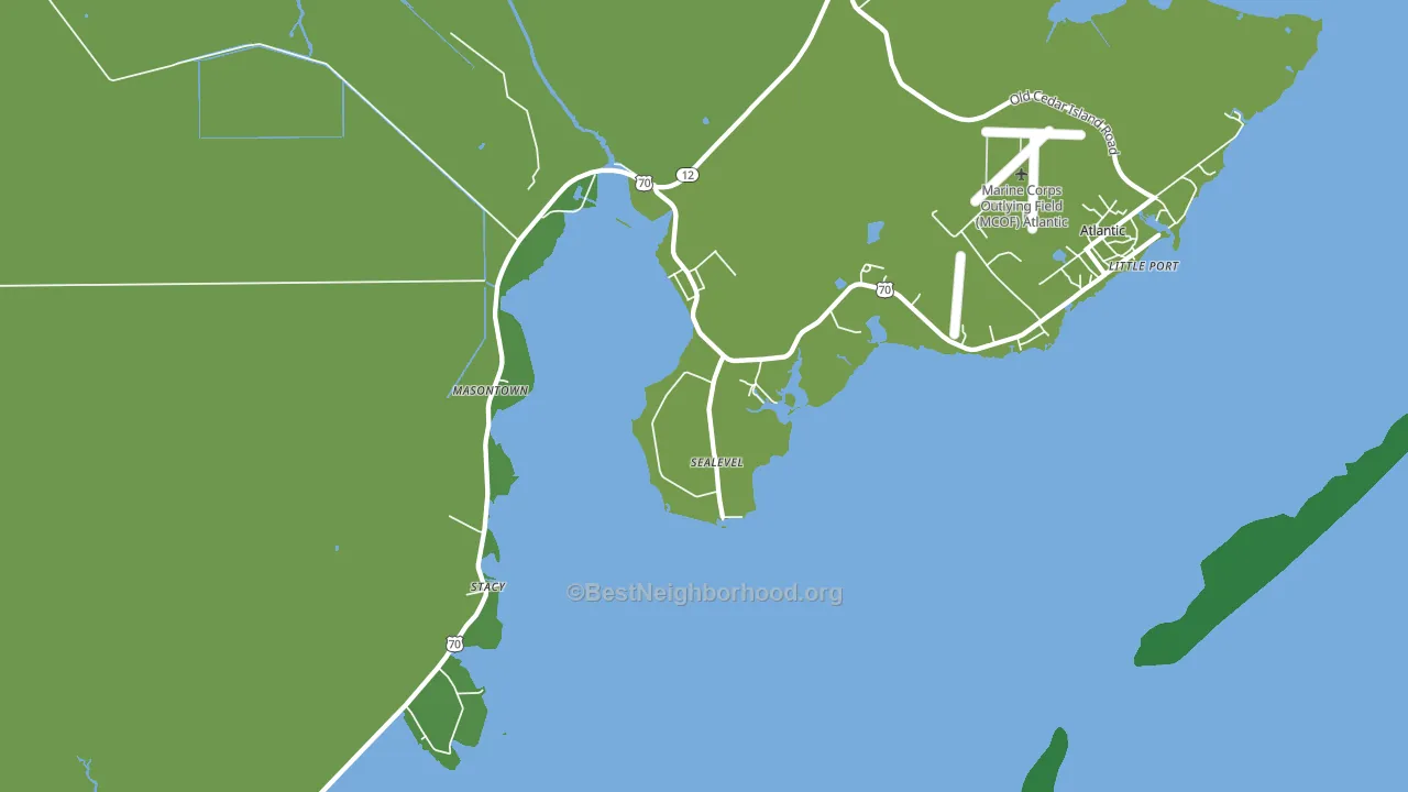 28577, NC block-group voter-turnout map