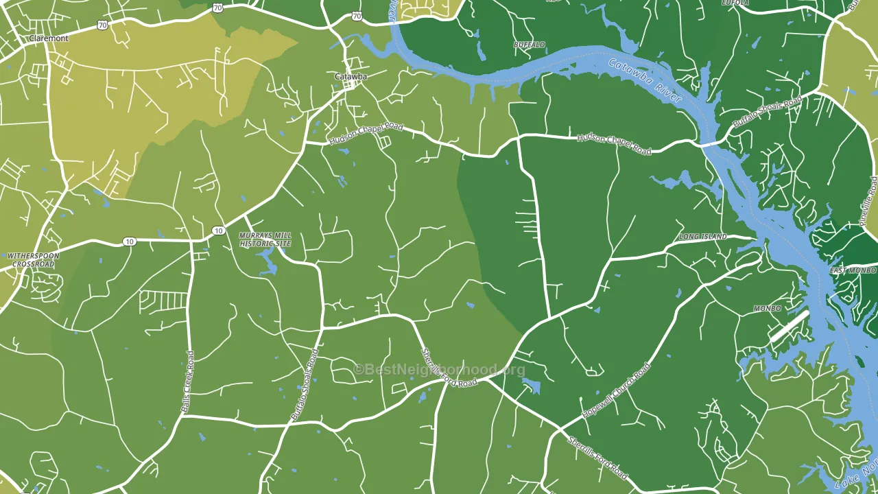 28609, NC block-group voter-turnout map