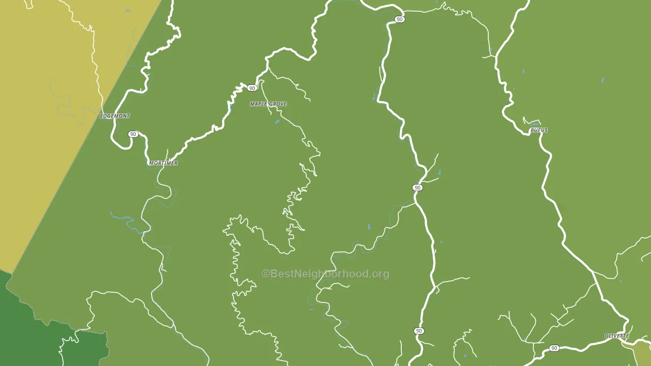 28611, NC block-group voter-turnout map