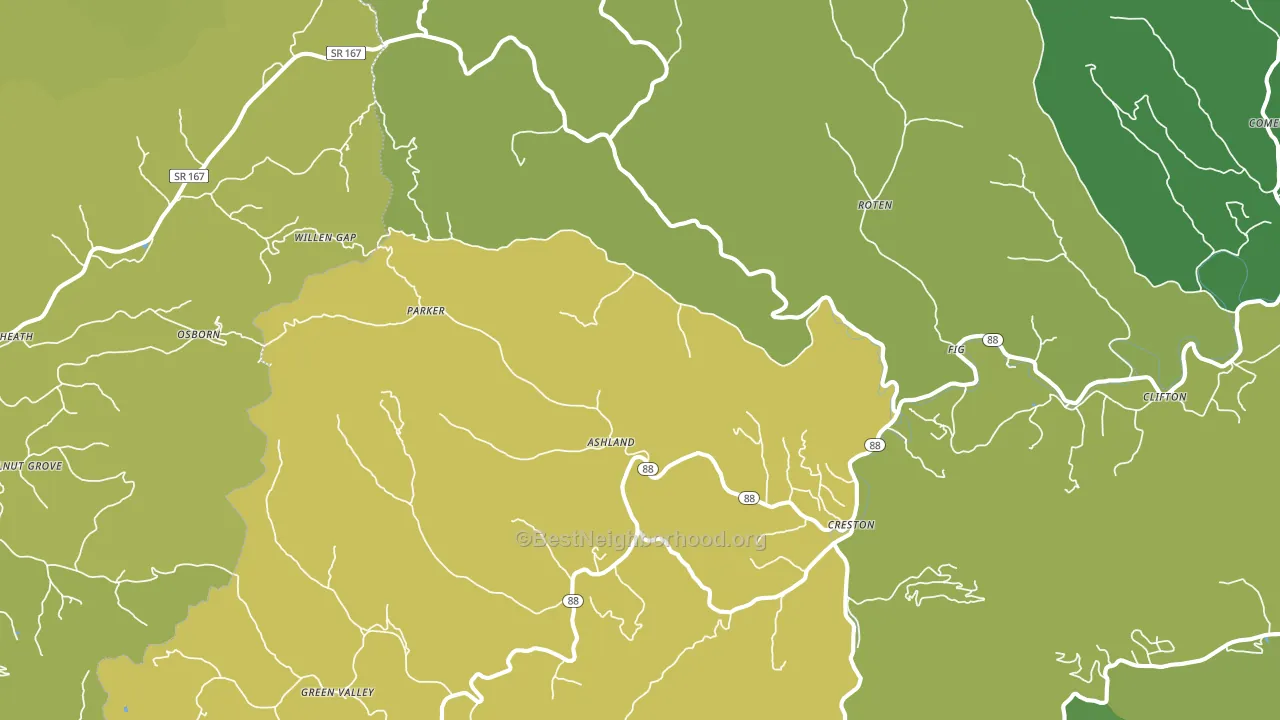 28615, NC block-group voter-turnout map