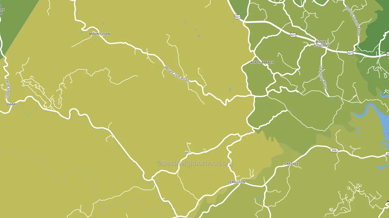 28624, NC block-group voter-turnout map