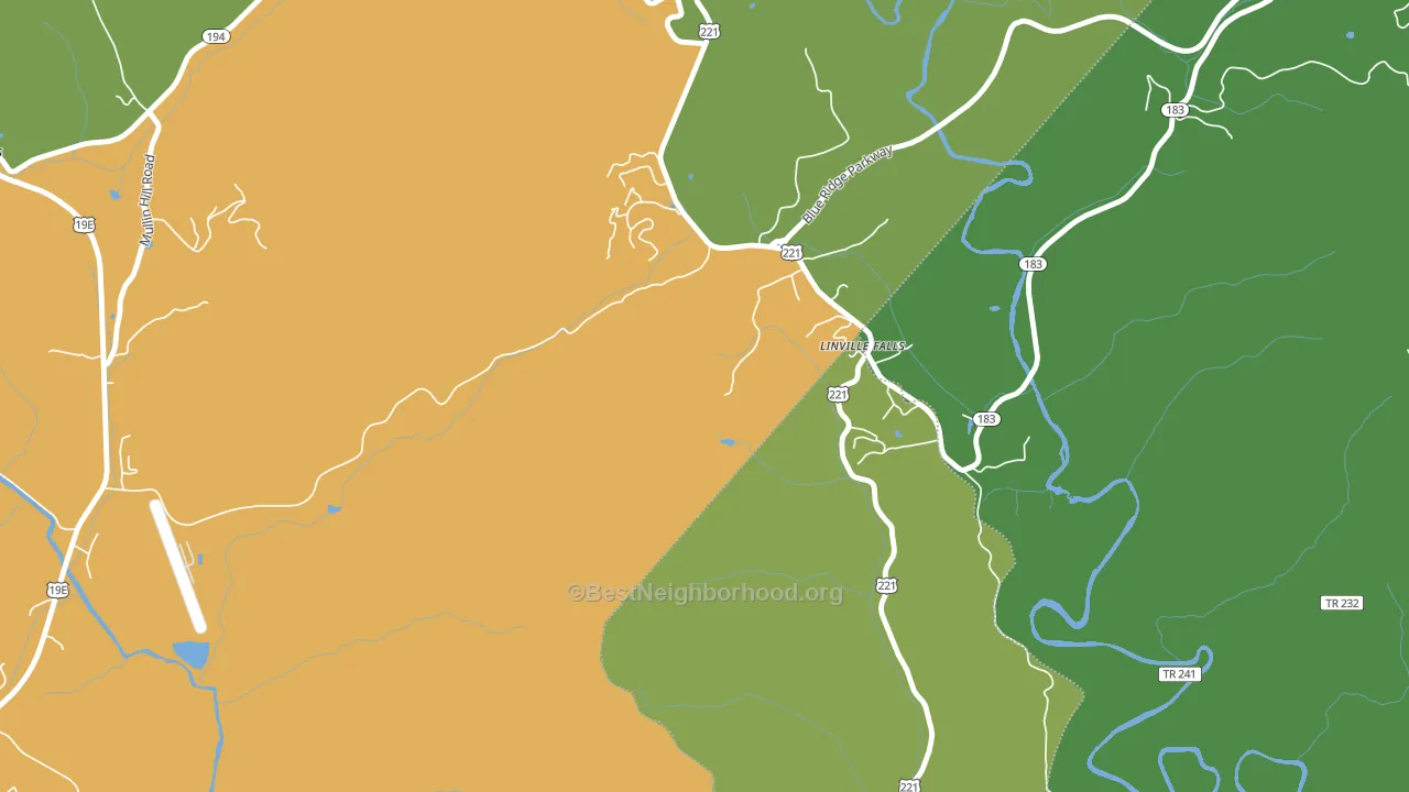28647, NC block-group voter-turnout map