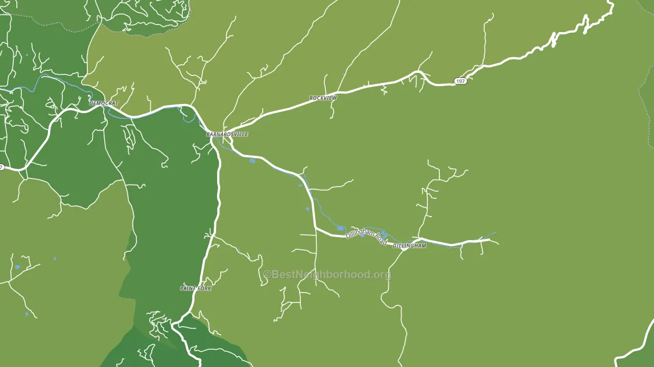 28709, NC block-group voter-turnout map