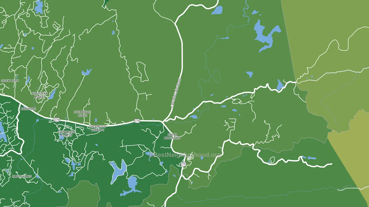 28718, NC block-group voter-turnout map