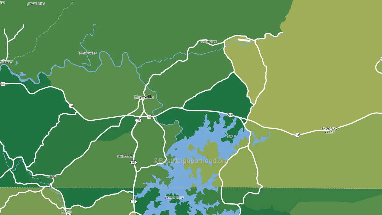28904, NC block-group voter-turnout map