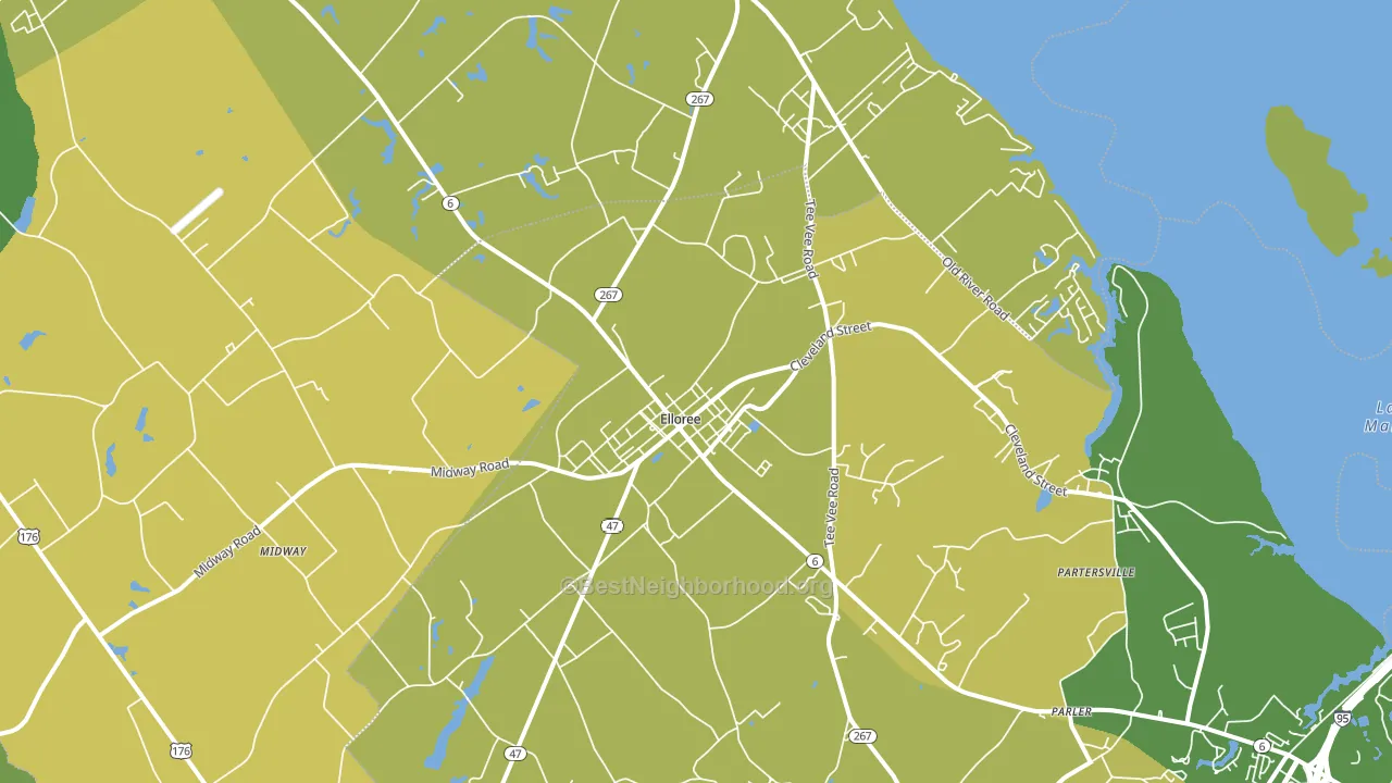29047, SC block-group voter-turnout map