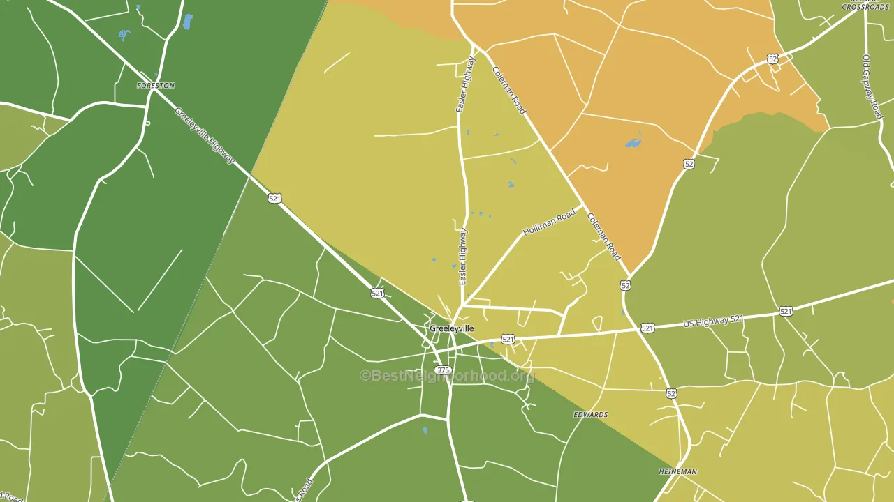 29056, SC block-group voter-turnout map