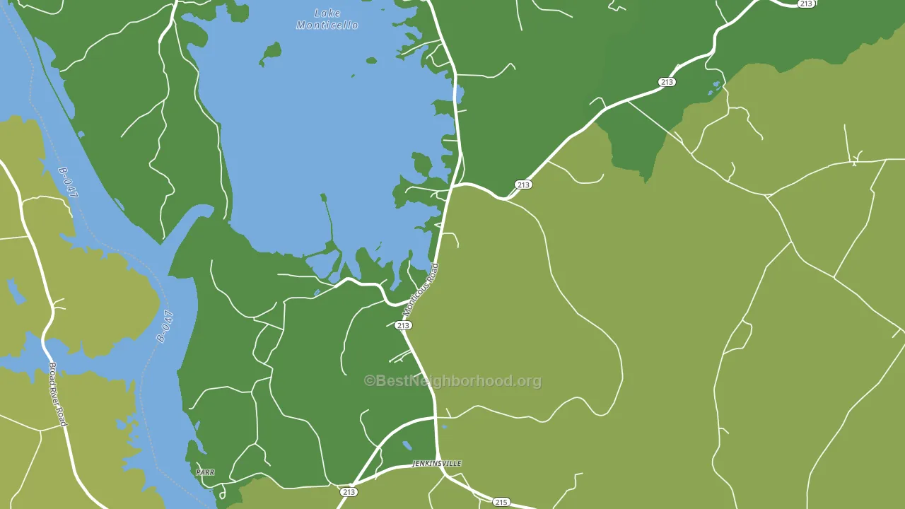 29065, SC block-group voter-turnout map