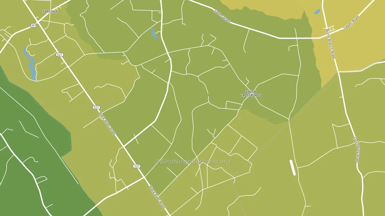 29111, SC block-group voter-turnout map