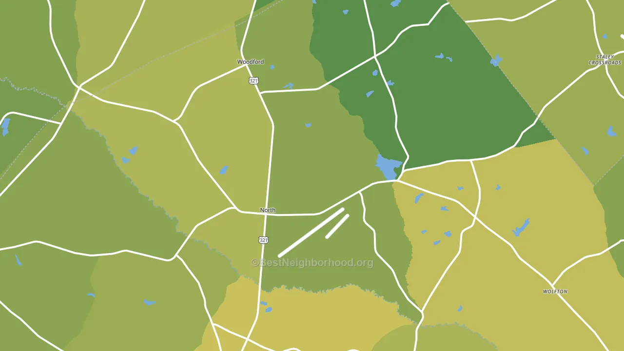 29112, SC block-group voter-turnout map