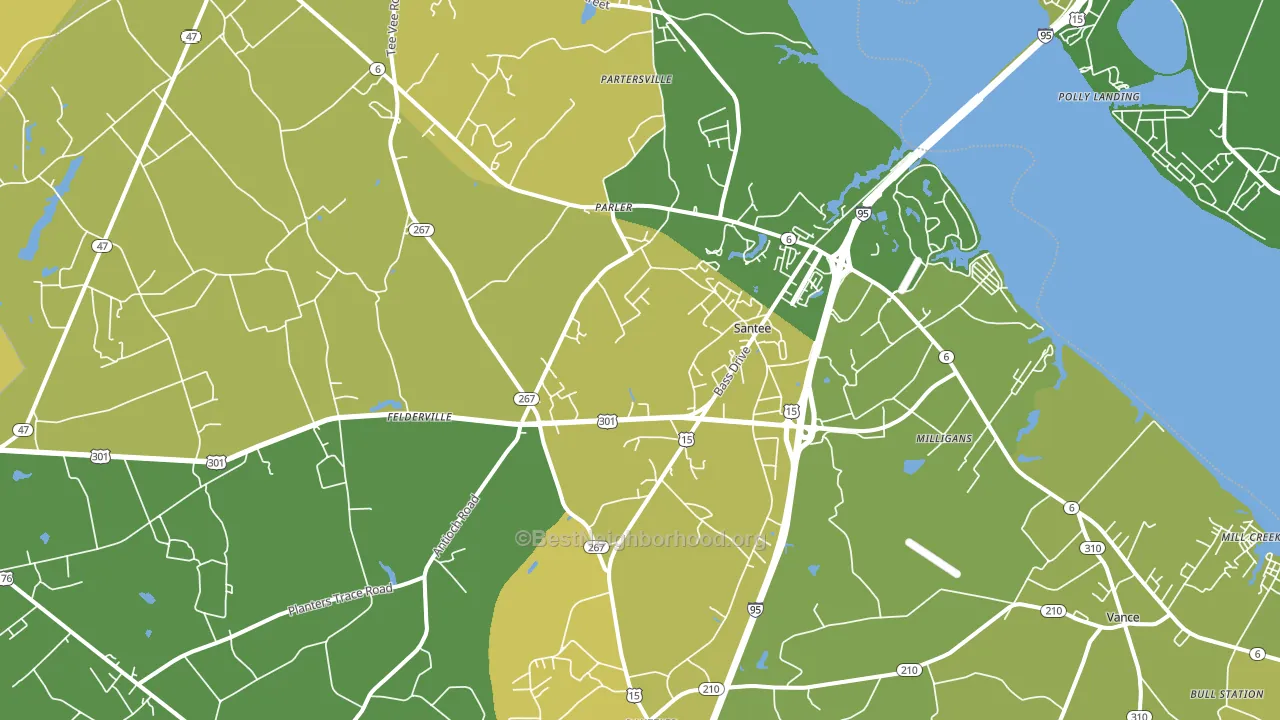 29142, SC block-group voter-turnout map