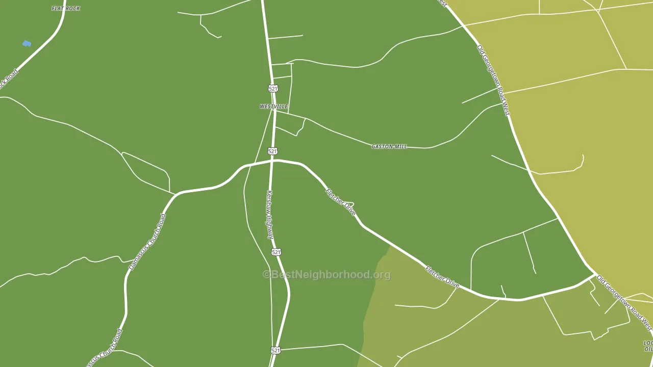 29175, SC block-group voter-turnout map