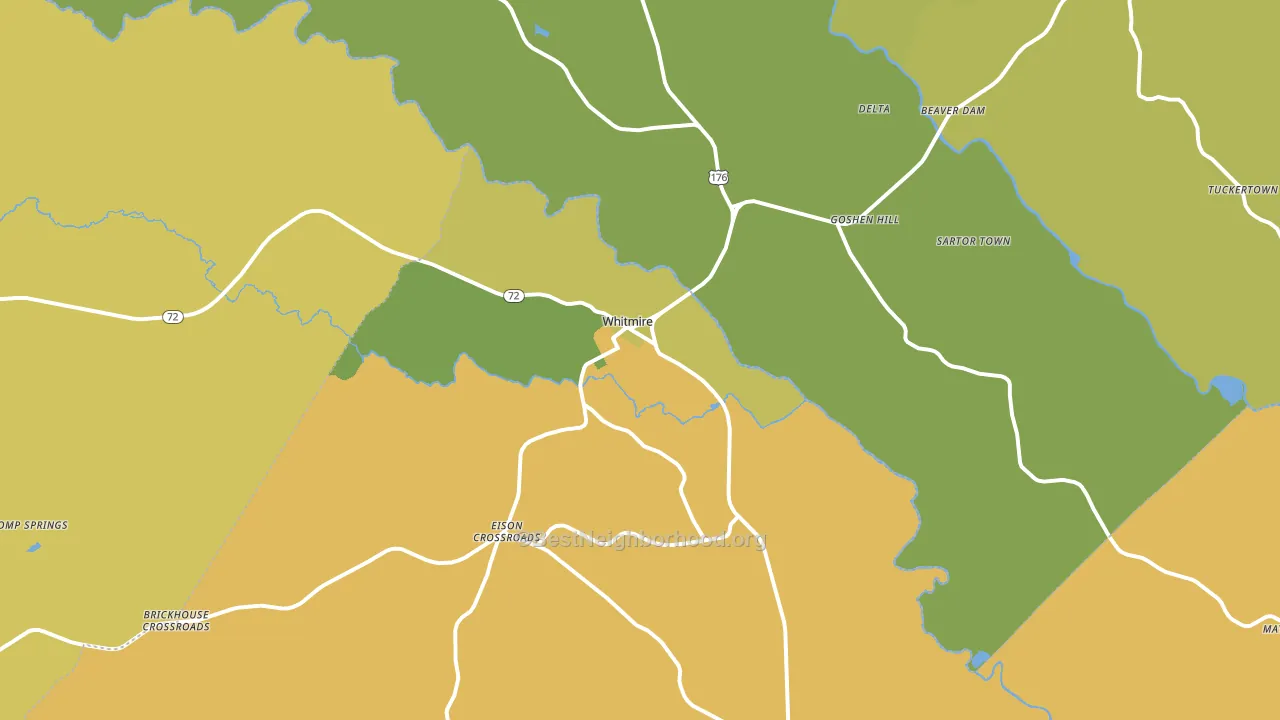 29178, SC block-group voter-turnout map