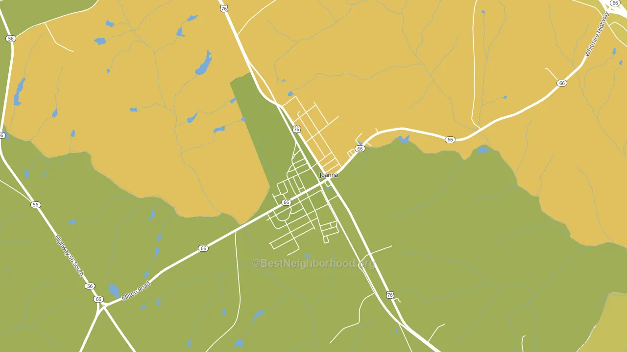 29351, SC block-group voter-turnout map