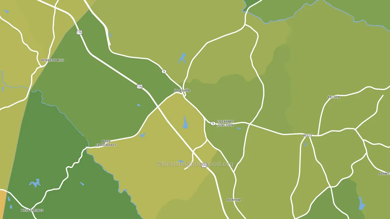 29353, SC block-group voter-turnout map