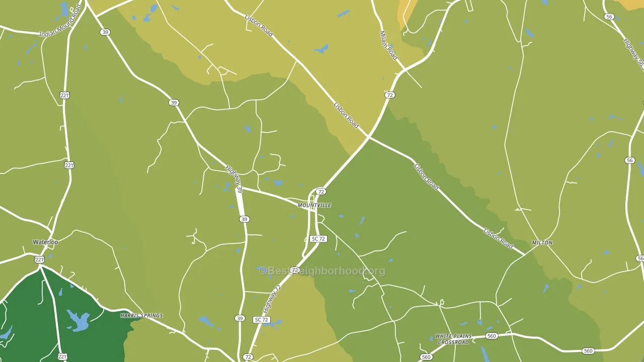 29370, SC block-group voter-turnout map