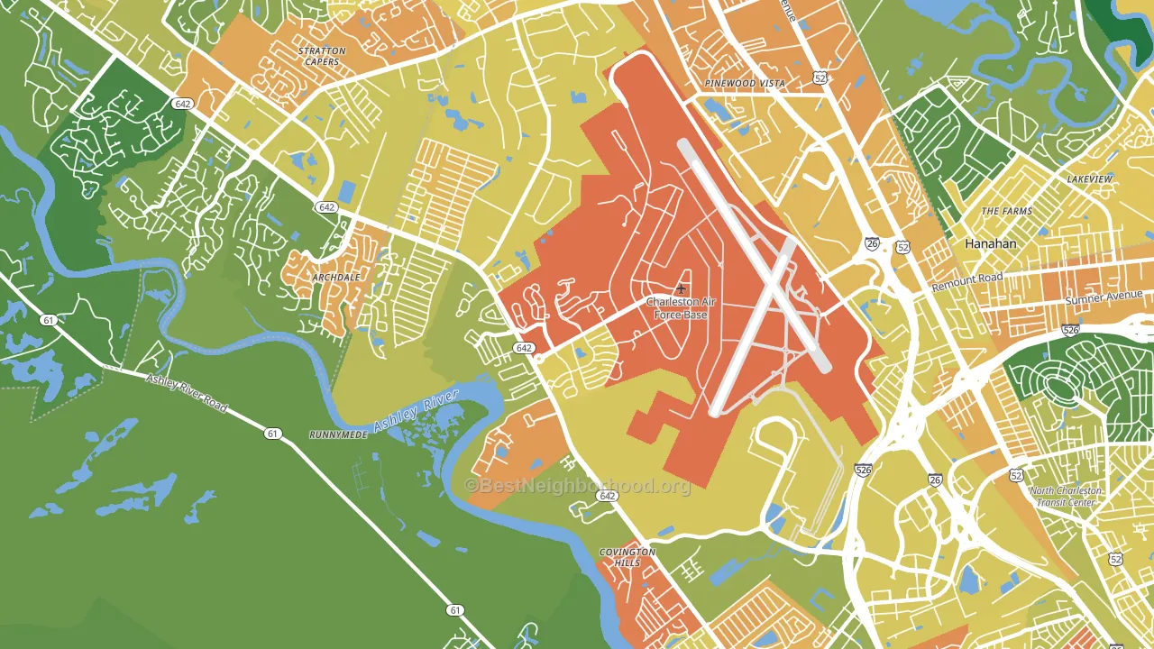 29404, SC block-group voter-turnout map