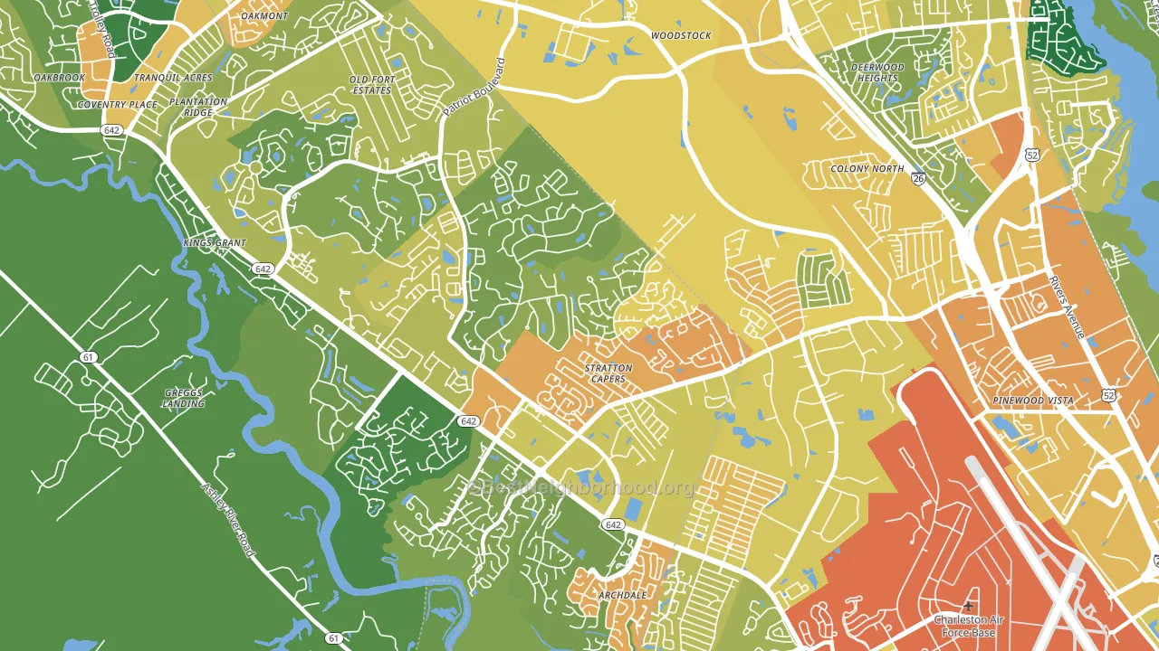 29420, SC block-group voter-turnout map