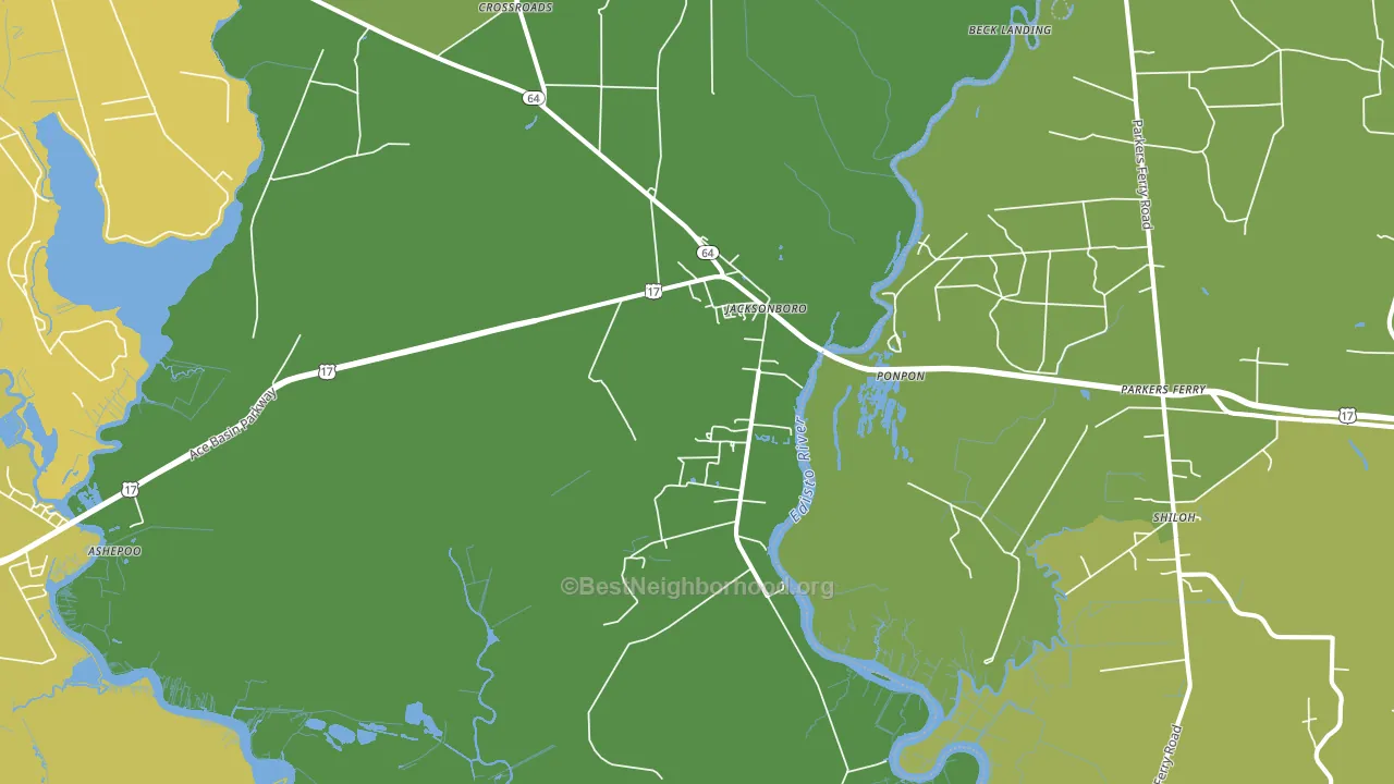 29452, SC block-group voter-turnout map