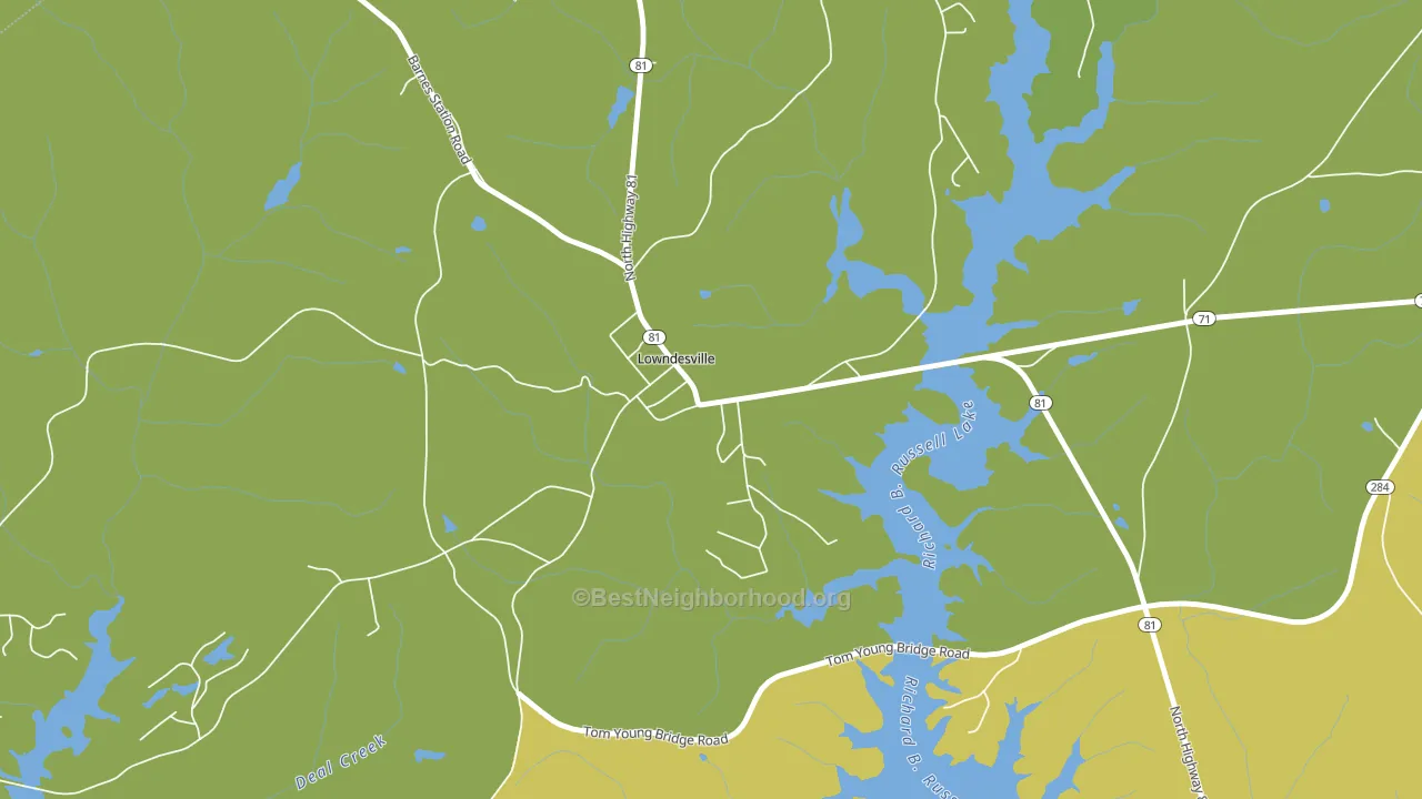 29659, SC block-group voter-turnout map