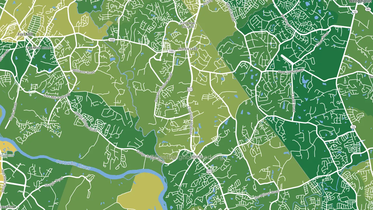 29707, SC block-group voter-turnout map