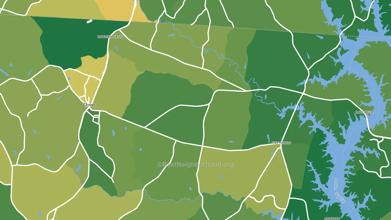 29710, SC block-group voter-turnout map