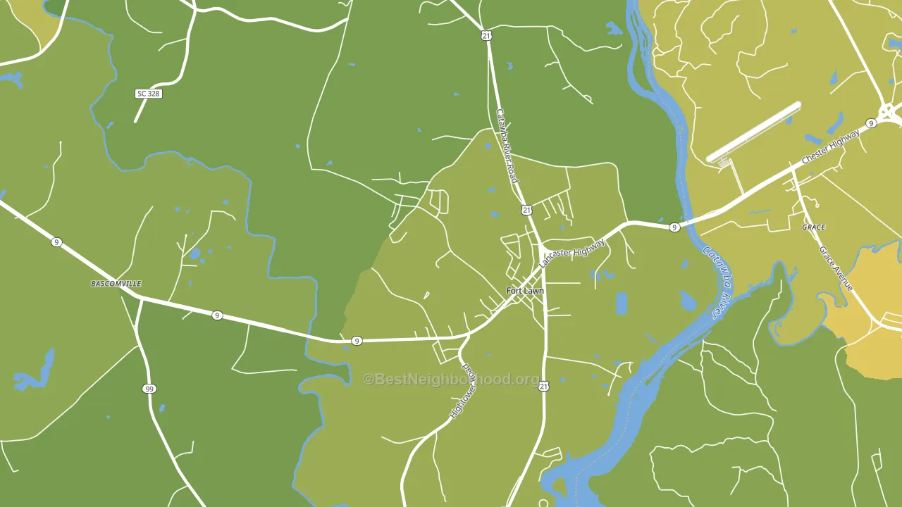 29714, SC block-group voter-turnout map