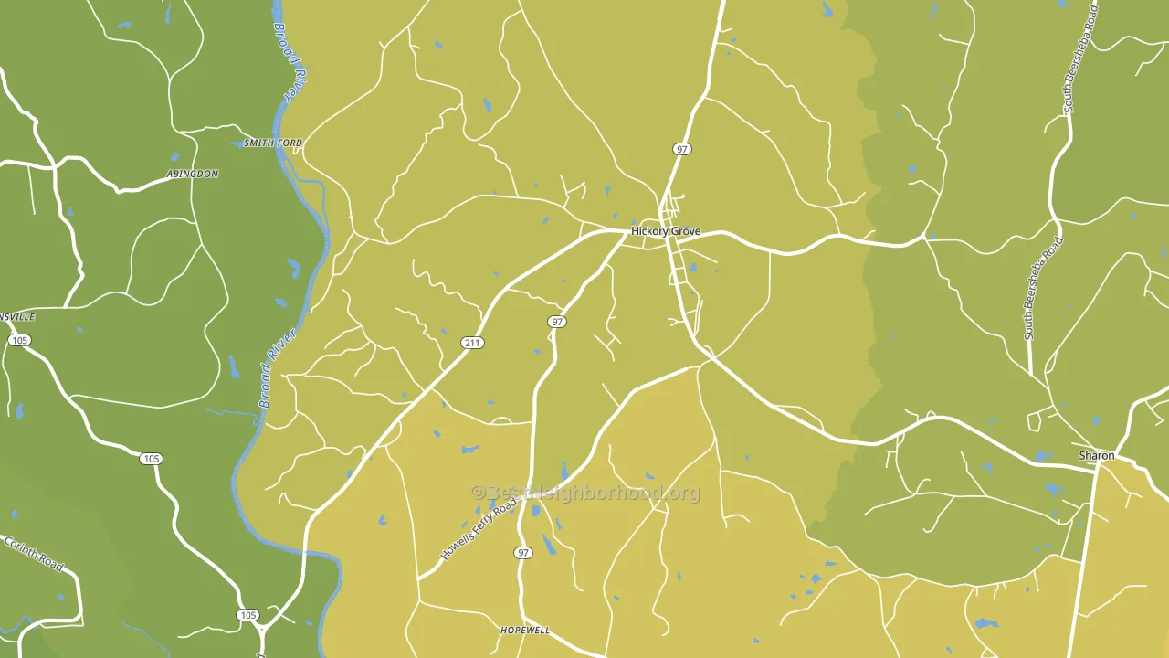 29717, SC block-group voter-turnout map
