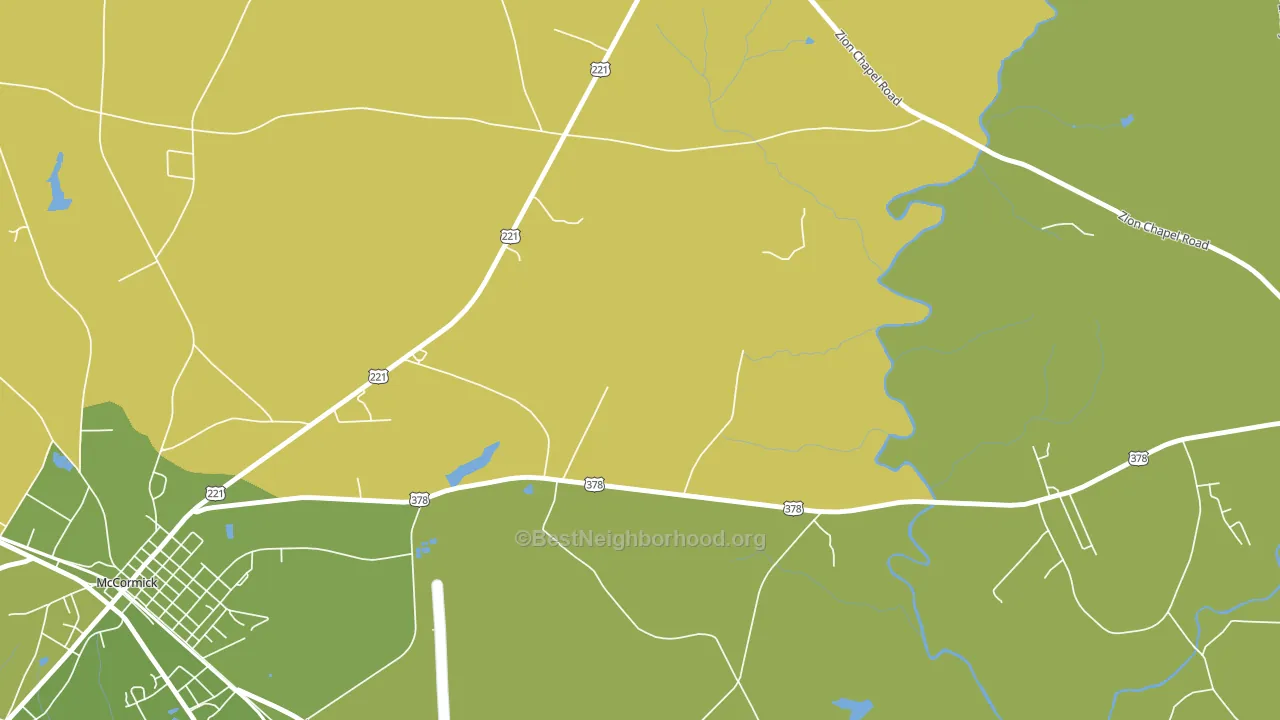 29899, SC block-group voter-turnout map