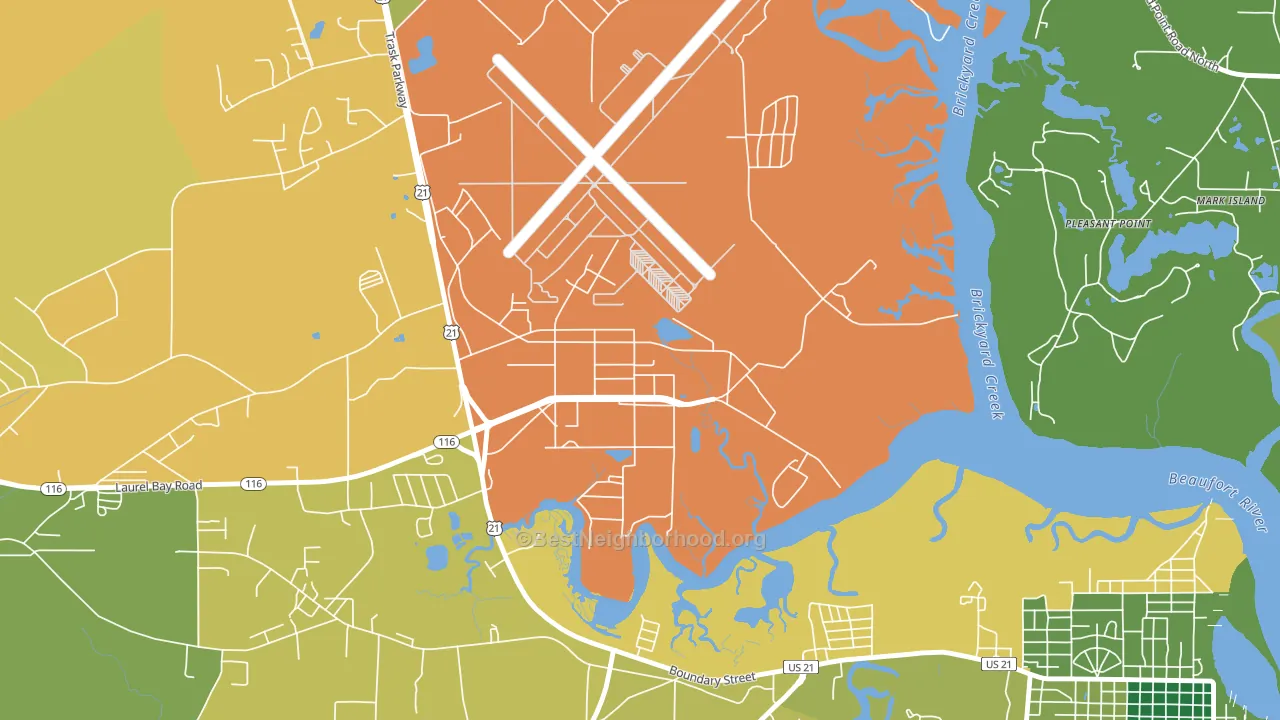 29904, SC block-group voter-turnout map