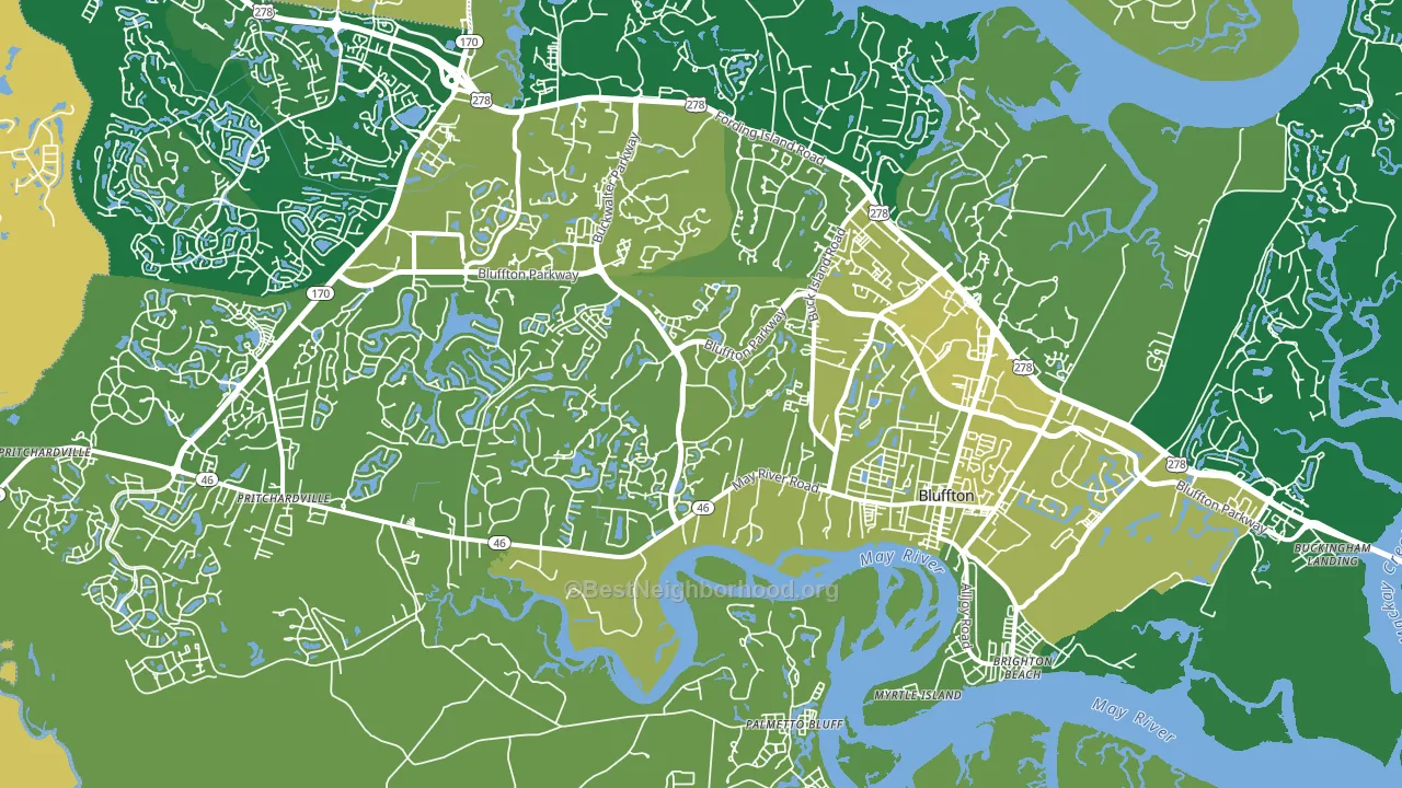 29910, SC block-group voter-turnout map