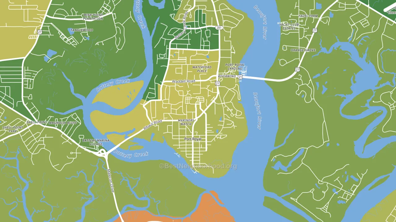 29935, SC block-group voter-turnout map