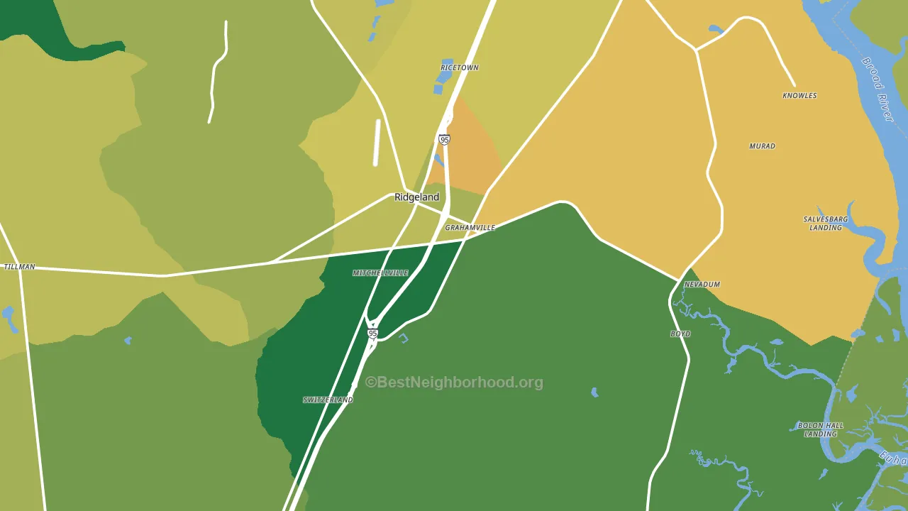 29936, SC block-group voter-turnout map